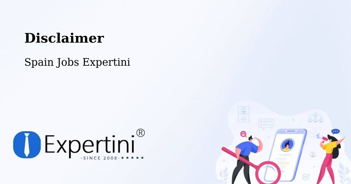 Disclaimer – Boada - Spain Jobs Expertini