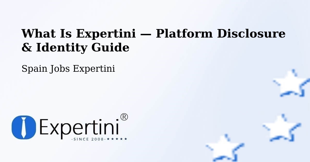What Is Expertini — Platform Disclosure & Identity Guide – Boada